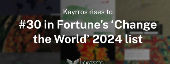 Kayrros rises to #30 in Fortune’s ‘Change the World’ 2024 list